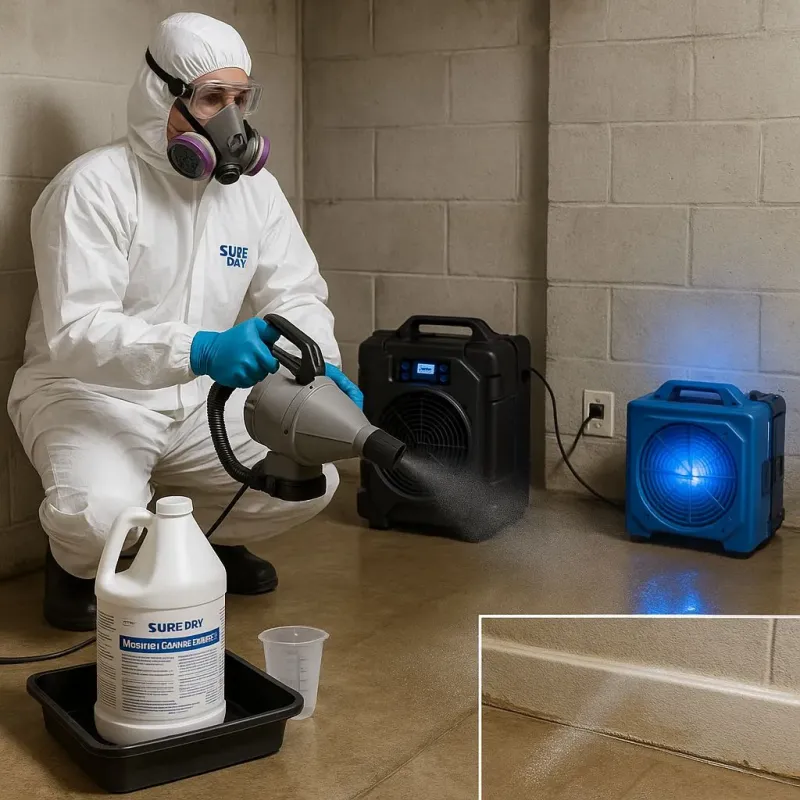 Sanitization and Odor Removal process in Florence, NJ